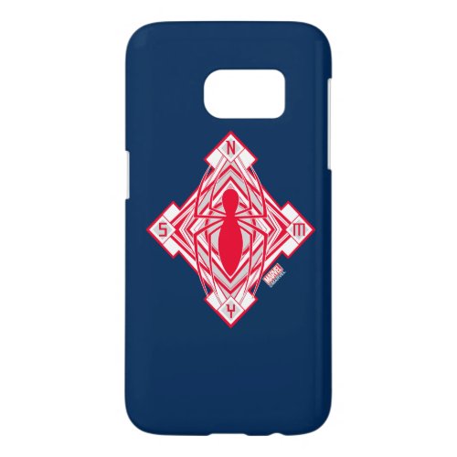 Spider_Man Art Deco NY Emblem Samsung Galaxy S7 Case