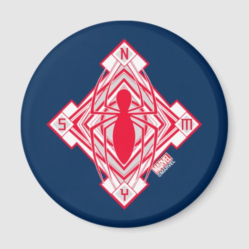 Spider_Man Art Deco NY Emblem Magnet