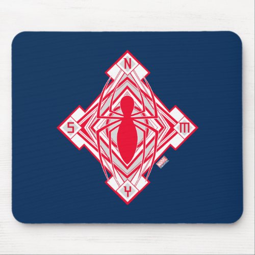 Spider_Man Art Deco NY Emblem Mouse Pad