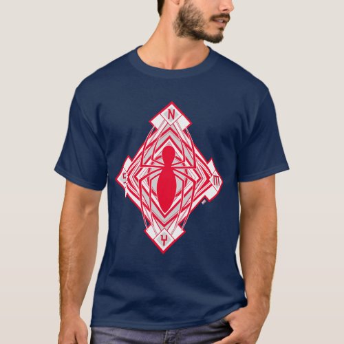 Spider_Man Art Deco NY Emblem T_Shirt