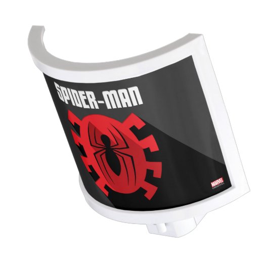 Spider-Man | Art Deco Spider-Man Emblem Night Light (Angled)