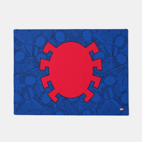 Spider_Man  Back Spider Symbol Doormat