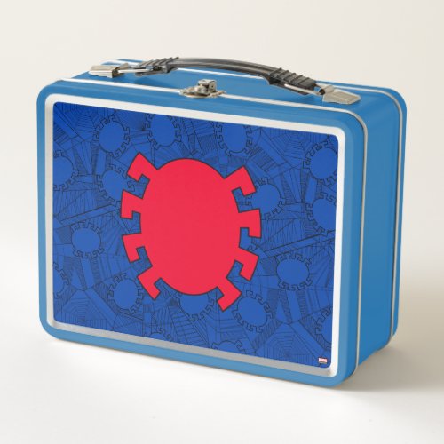 Spider_Man  Back Spider Symbol Metal Lunch Box