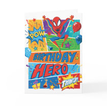 Spider-Man Birthday Hero Card