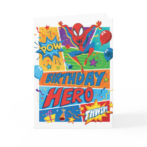 Spider-Man Birthday Hero Card