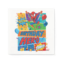 Spider-Man Birthday Hero Napkins