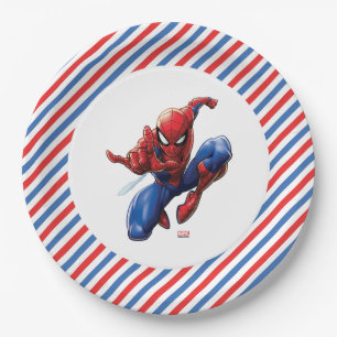 Spider-Man Birthday Paper Plates