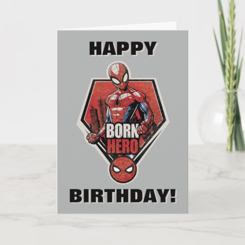 Spider_Man  Born Hero Graphic Card
