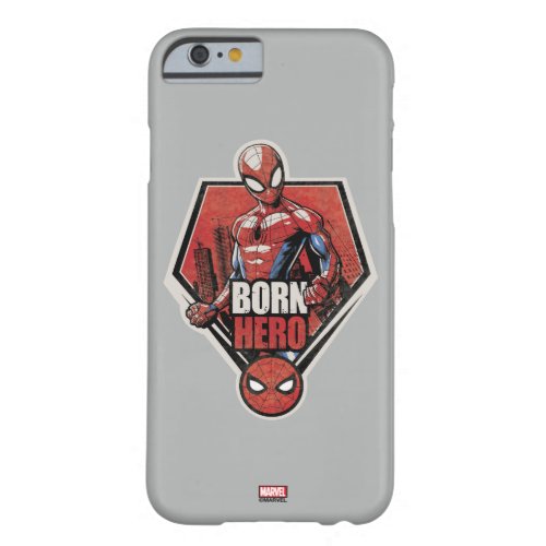 Spider_Man  Born Hero Graphic Barely There iPhone 6 Case