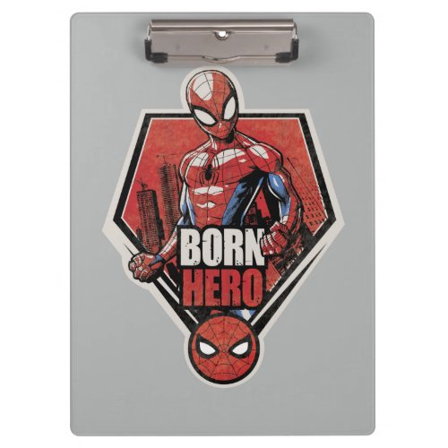 Spider_Man  Born Hero Graphic Clipboard
