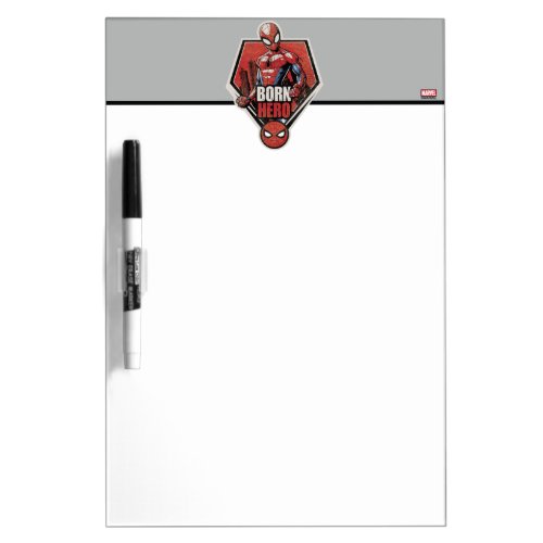 Spider_Man  Born Hero Graphic Dry Erase Board