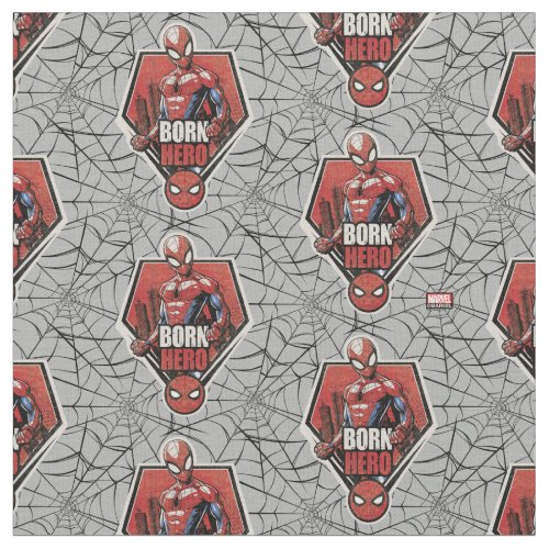 Spider_Man  Born Hero Graphic Fabric