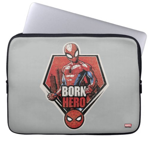 Spider_Man  Born Hero Graphic Laptop Sleeve