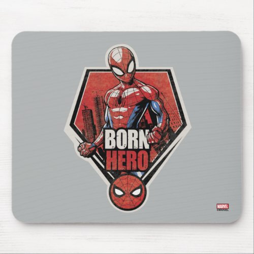 Spider_Man  Born Hero Graphic Mouse Pad