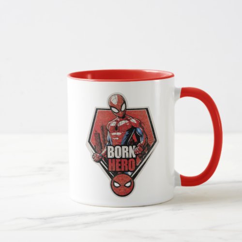 Spider_Man  Born Hero Graphic Mug