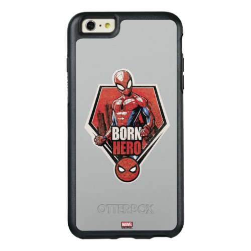 Spider_Man  Born Hero Graphic OtterBox iPhone 66s Plus Case