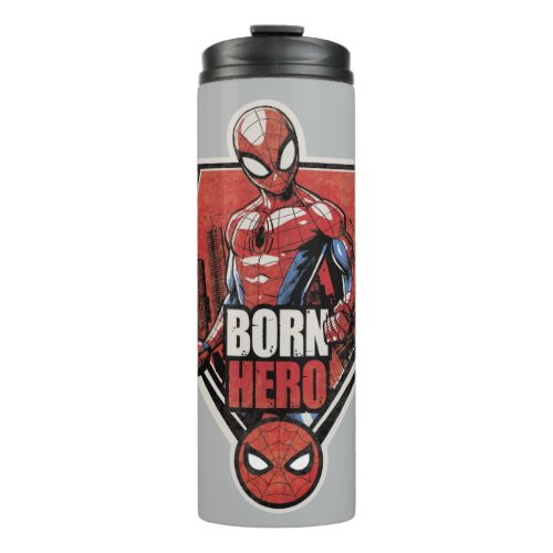 Spider_Man  Born Hero Graphic Thermal Tumbler