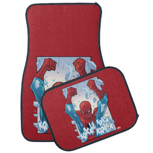 Spiderman car online mats