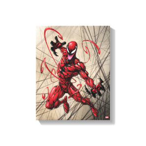 Spider-Man | Carnage Leaping Forward Canvas Print