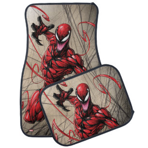 Spider-Man   Carnage Leaping Forward Car Floor Mat