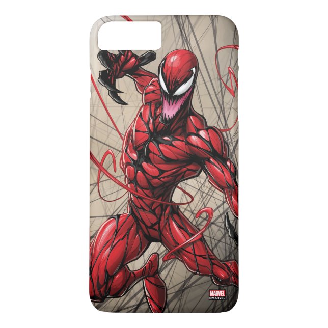 Spider-Man | Carnage Leaping Forward Case-Mate iPhone Case (Back)
