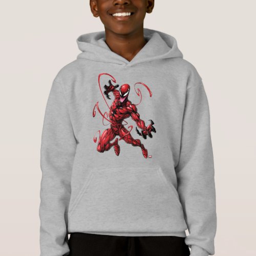 Spider_Man  Carnage Leaping Forward Hoodie