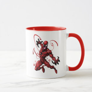 Spider-Man Carnage Leaping Forward Mug