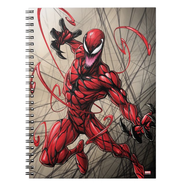 Spider-Man | Carnage Leaping Forward Notebook (Front)