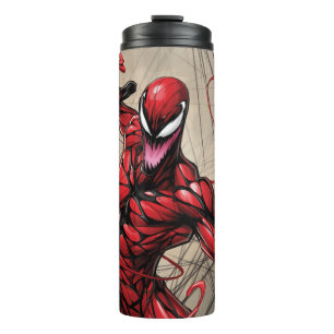 Spider-Man Carnage Leaping Forward Thermal Tumbler