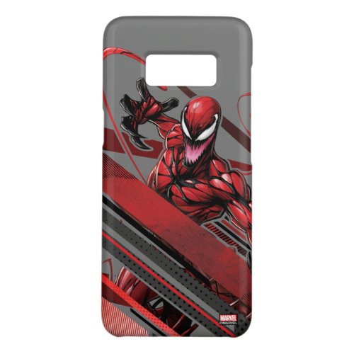 Spider_Man  Carnage Recto Linear Graphic Case_Mate Samsung Galaxy S8 Case