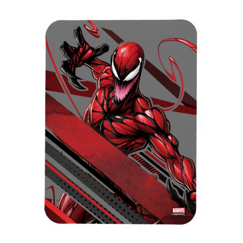 Spider_Man  Carnage Recto Linear Graphic Magnet