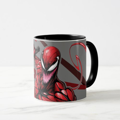Spider_Man  Carnage Recto Linear Graphic Mug