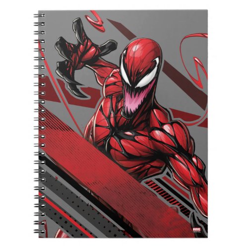 Spider_Man  Carnage Recto Linear Graphic Notebook
