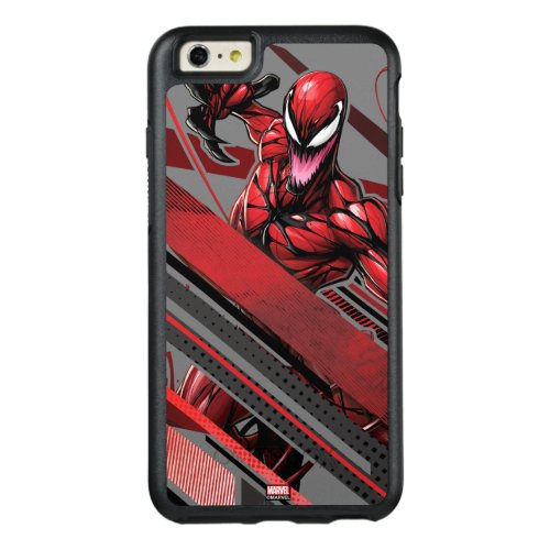 Spider_Man  Carnage Recto Linear Graphic OtterBox iPhone 66s Plus Case