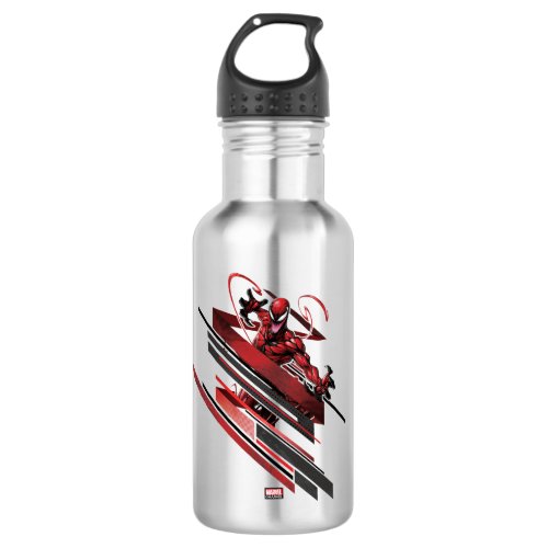 Spider_Man  Carnage Recto Linear Graphic Stainless Steel Water Bottle