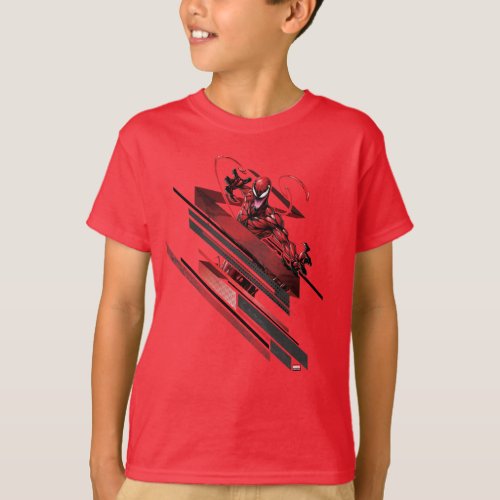 Spider_Man  Carnage Recto Linear Graphic T_Shirt