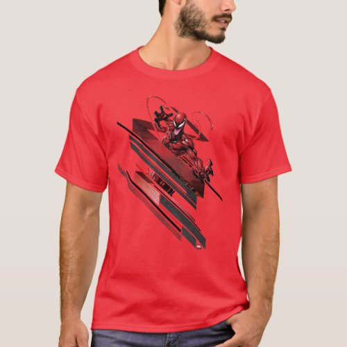 Spider_Man  Carnage Recto Linear Graphic T_Shirt