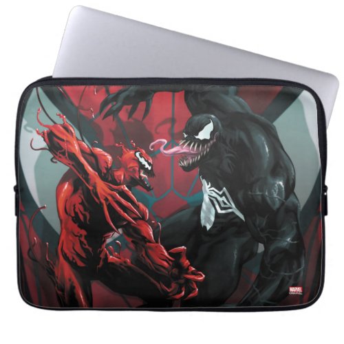 Spider_Man Carnage Versus Venom Painting Laptop Sleeve