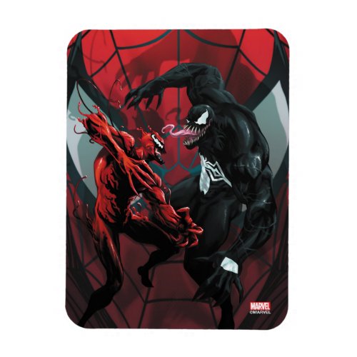 Spider_Man Carnage Versus Venom Painting Magnet