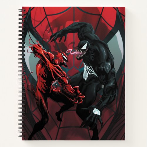 Spider_Man Carnage Versus Venom Painting Notebook