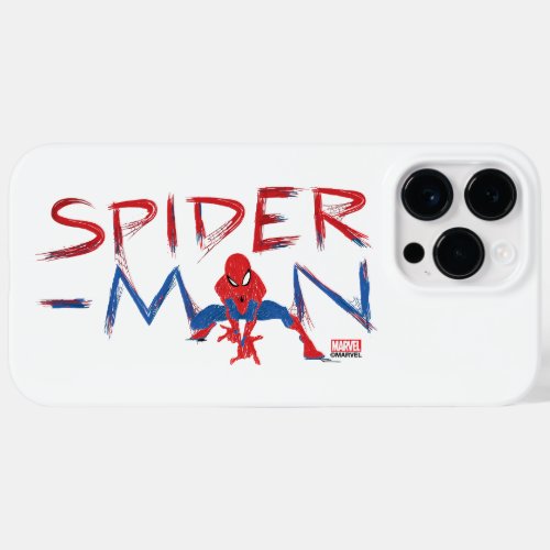 Spider_Man Character Art Name Case_Mate iPhone 14 Pro Max Case