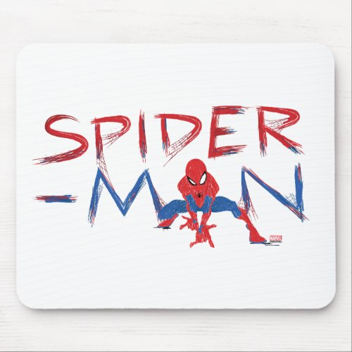 Spider_Man Character Art Name Mouse Pad