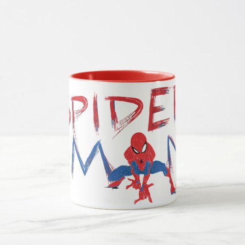 Spider_Man Character Art Name Mug