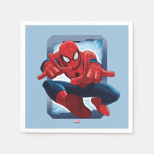 Spider_Man Character Card Napkins