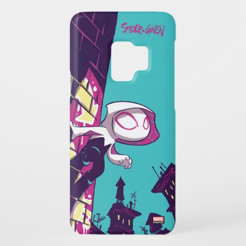 Spider_Man  Chibi Ghost_Spider On The Lookout Case_Mate Samsung Galaxy S9 Case