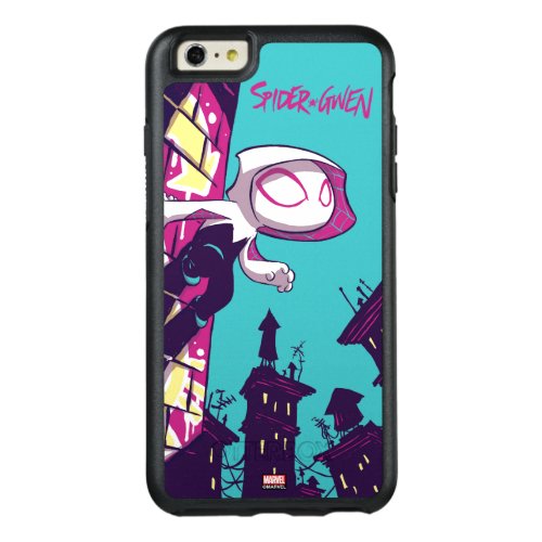Spider_Man  Chibi Ghost_Spider On The Lookout OtterBox iPhone 66s Plus Case
