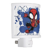 Spider-Man | Chibi Spider-Man Web-Swinging Night Light (Right)