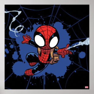 spiderman web slinging drawings