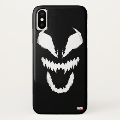Spider_Man Classics  Face of Venom iPhone X Case