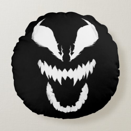 Spider_Man Classics  Face of Venom Round Pillow